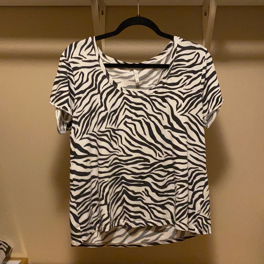 ZSupply Zebra Print Tee